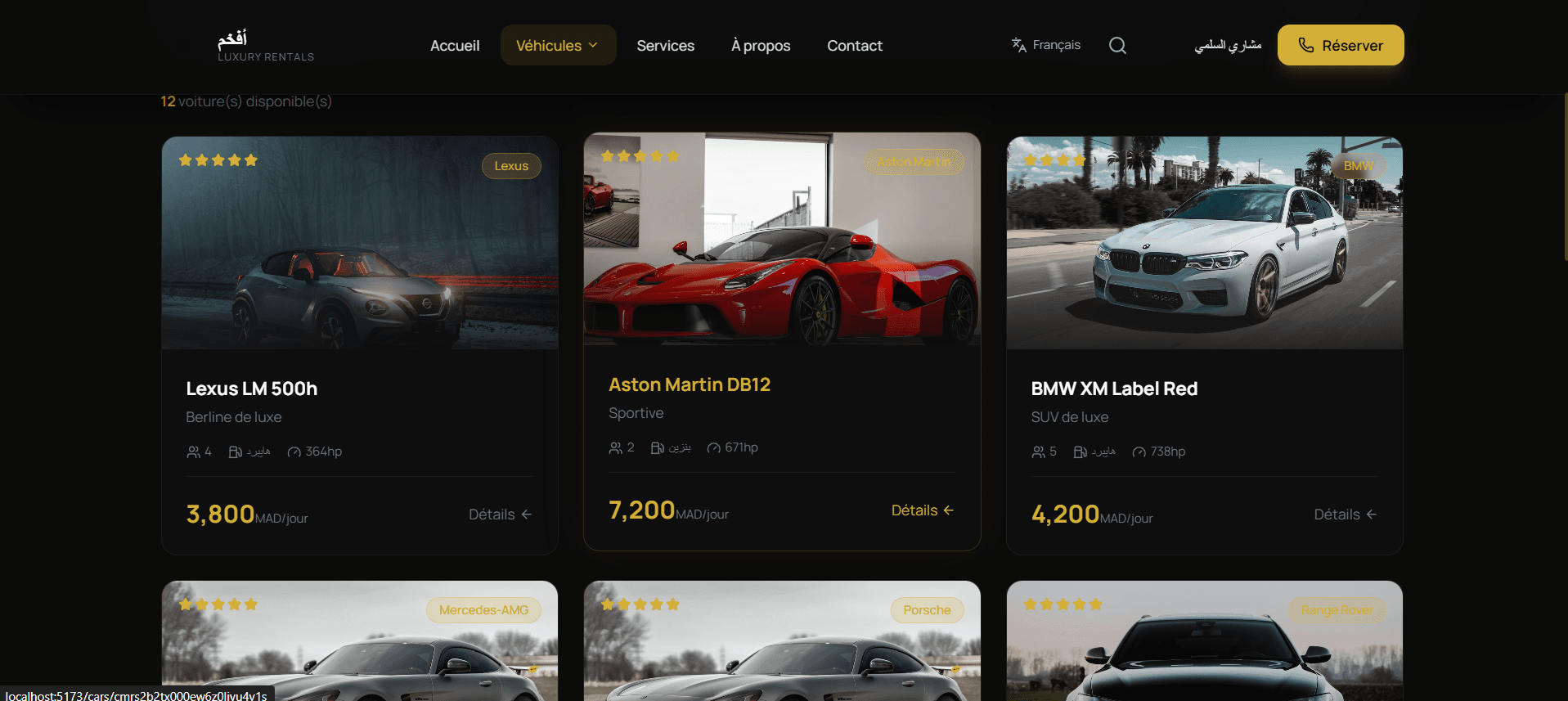 Car Rental Website