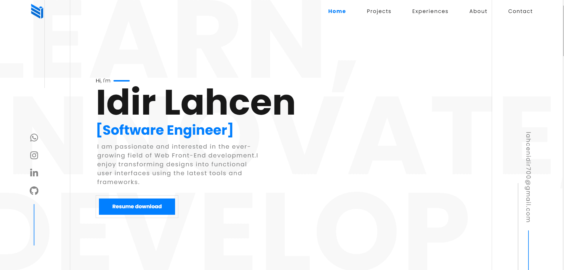 Portfolio Website